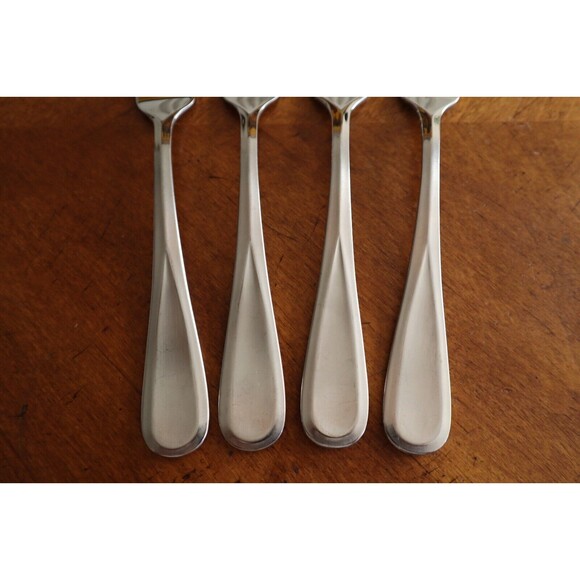 Lot 4x Mikasa Bravo Stainless Satin / Glossy Tines Vietnam Dinner Forks 8.3" - Picture 7 of 11